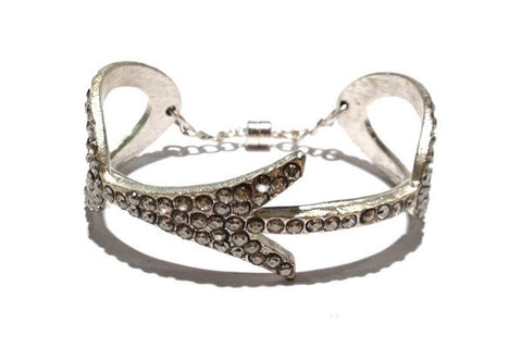 Arrow Cuff Bracelet - Silver