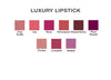 Luxury Lipstick Color Chart