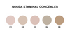 Nouba Staminal Concealer Color Chart