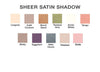Sheer Satin Shadow Color Chart